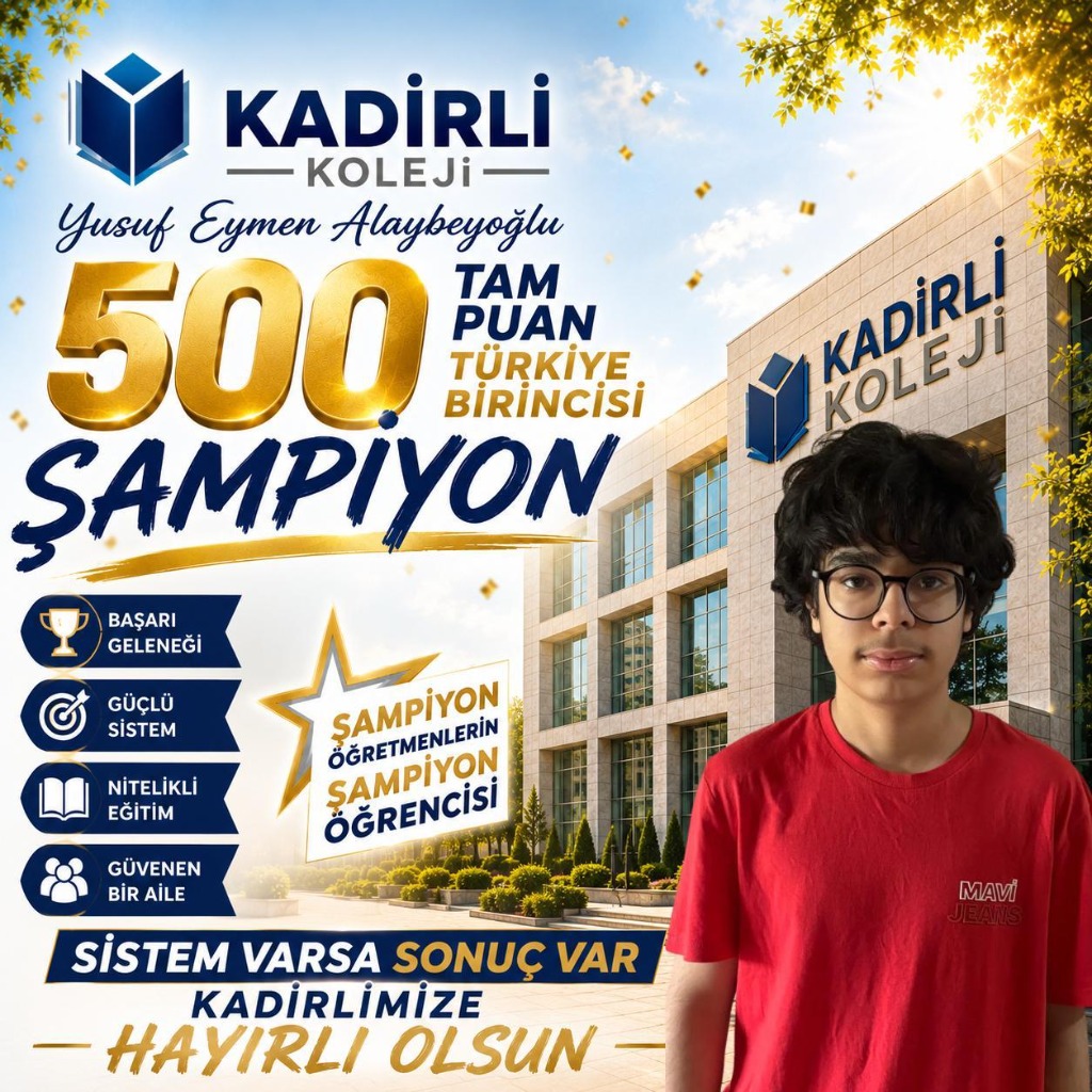 LGS Türkiye Birincisi