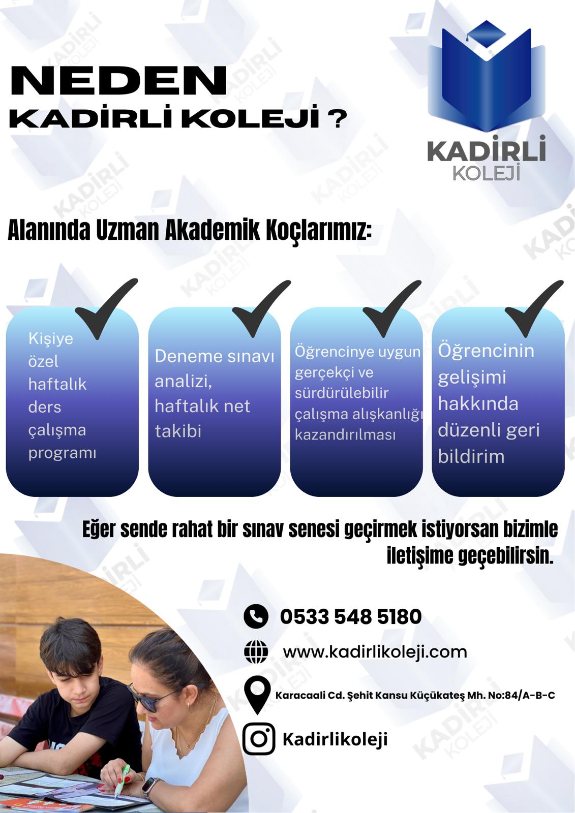 Neden Kadirli Koleji Broşürü